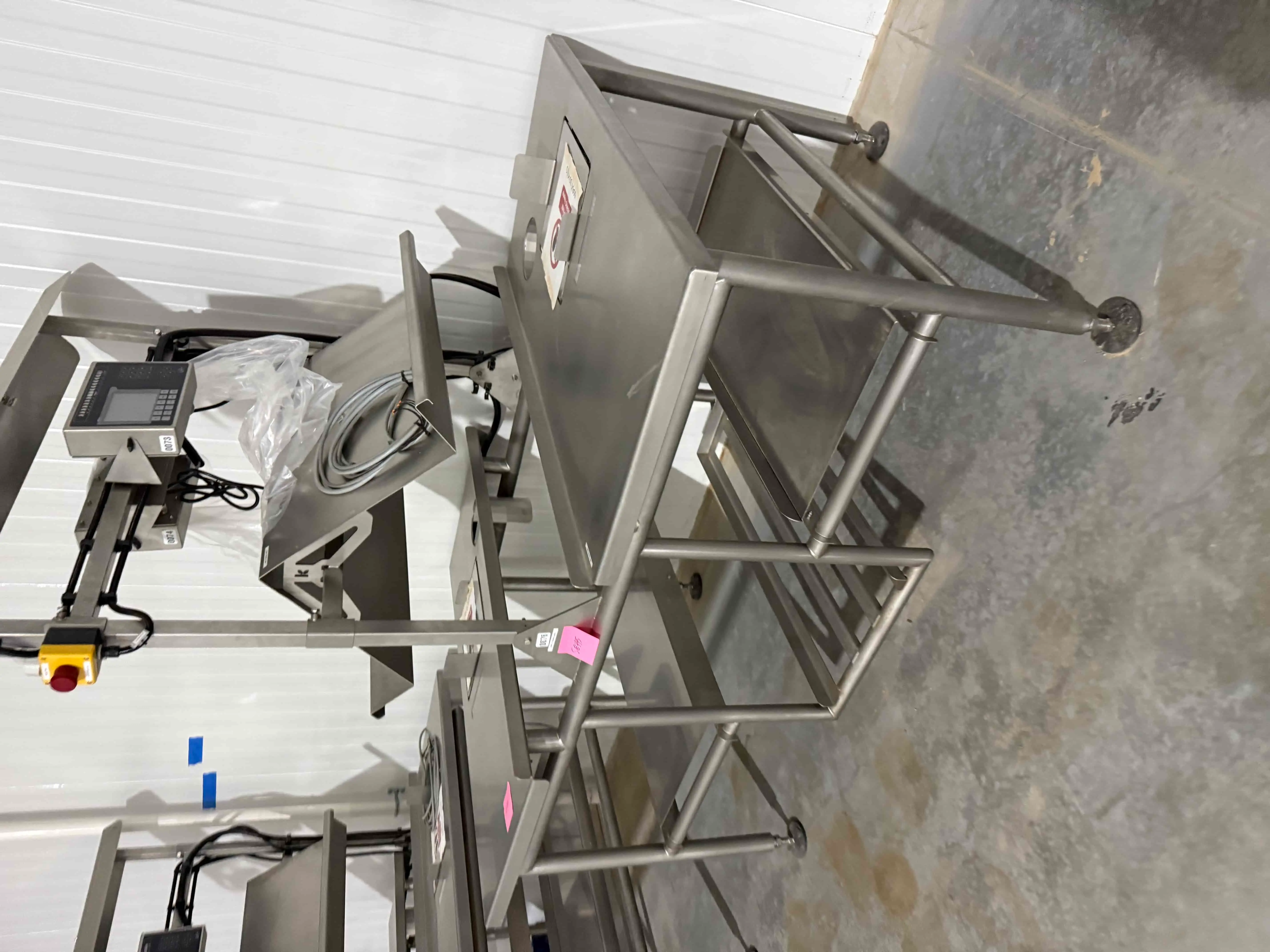 SB445: Koppert Stainless Steel Produce Weighing & Workstation Table with Integrated Display