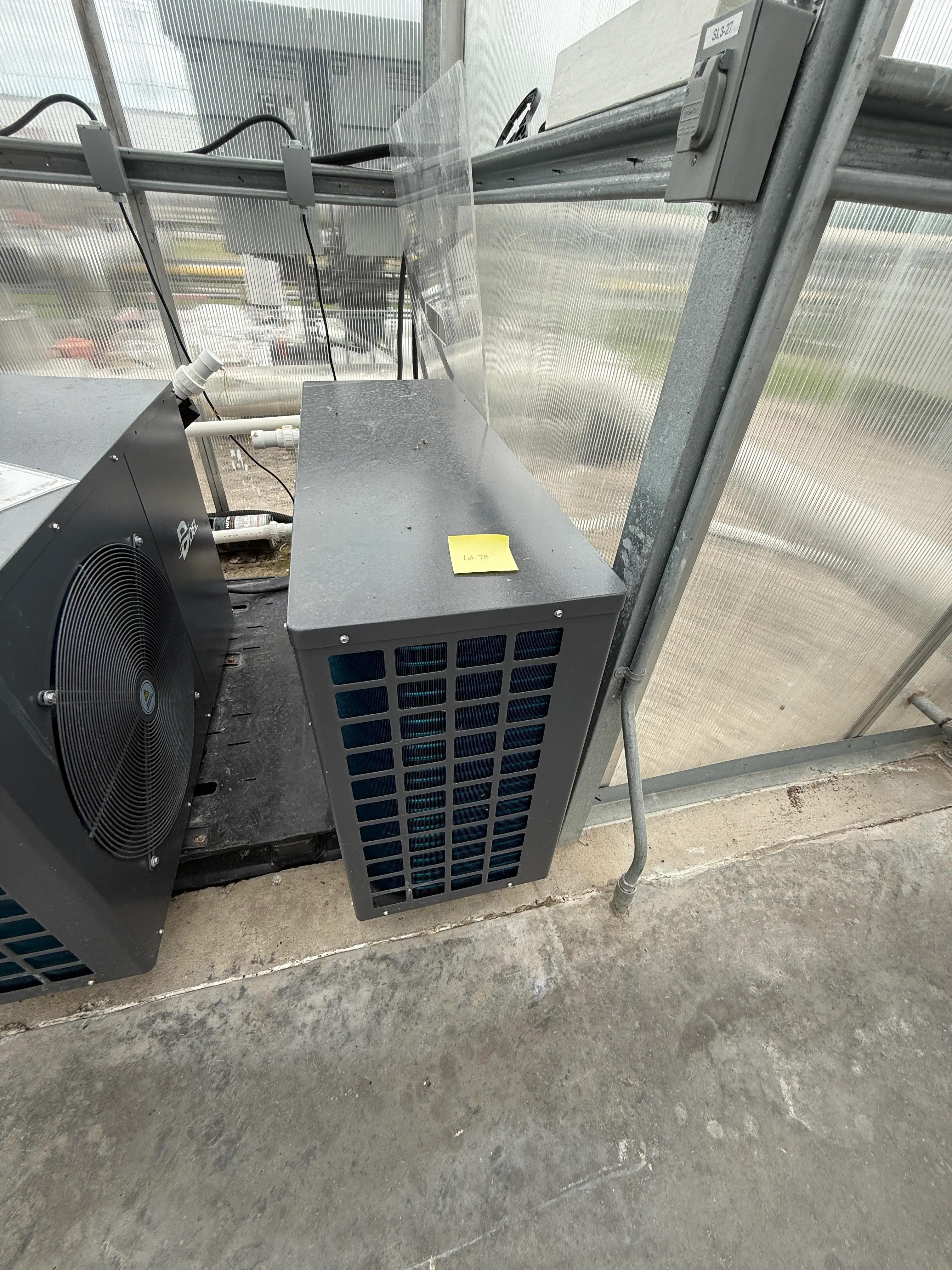 Swimming Pool Heat Pump 16kW 220V Electric Water Heater Hydroponic/Greenhouse
