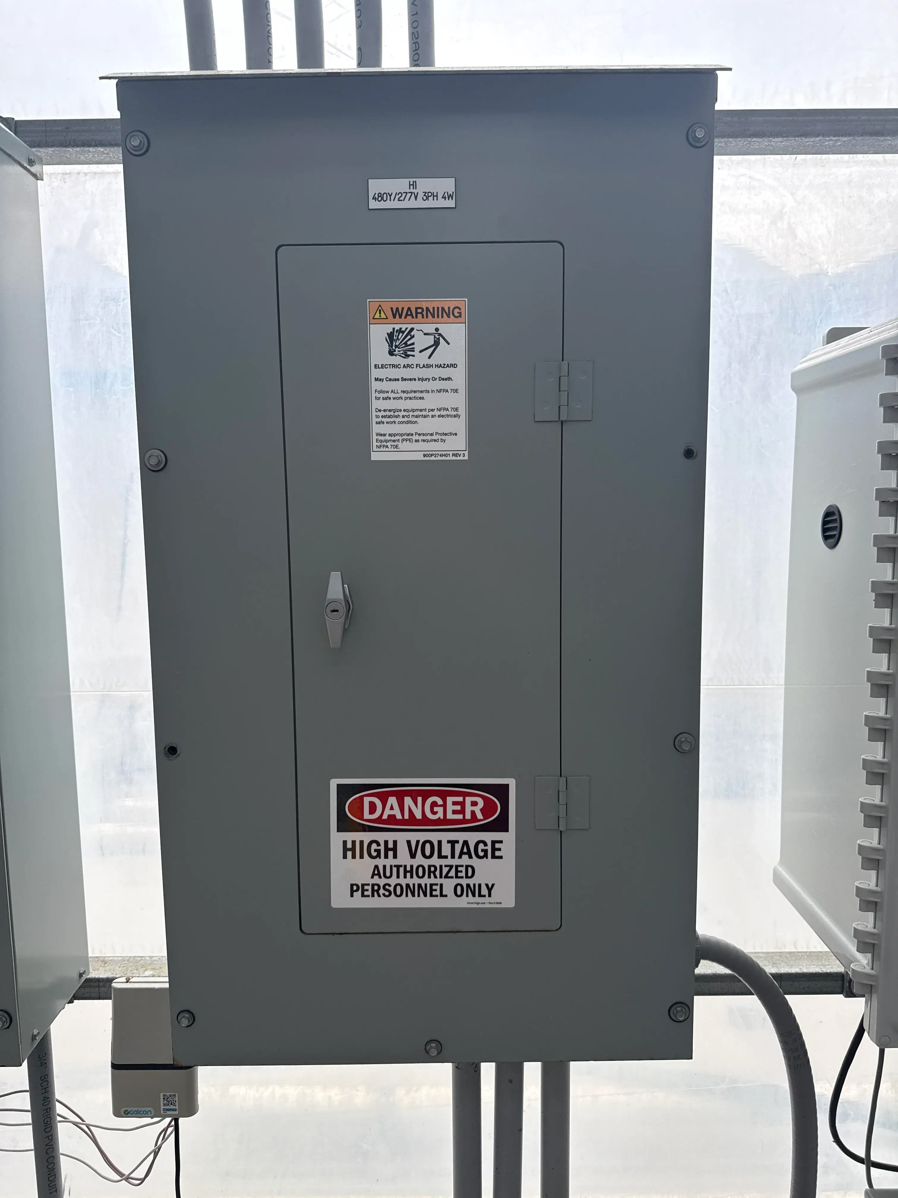 Eaton H1 480Y/277V 3PH 4W Electrical Distribution Panel Enclosure