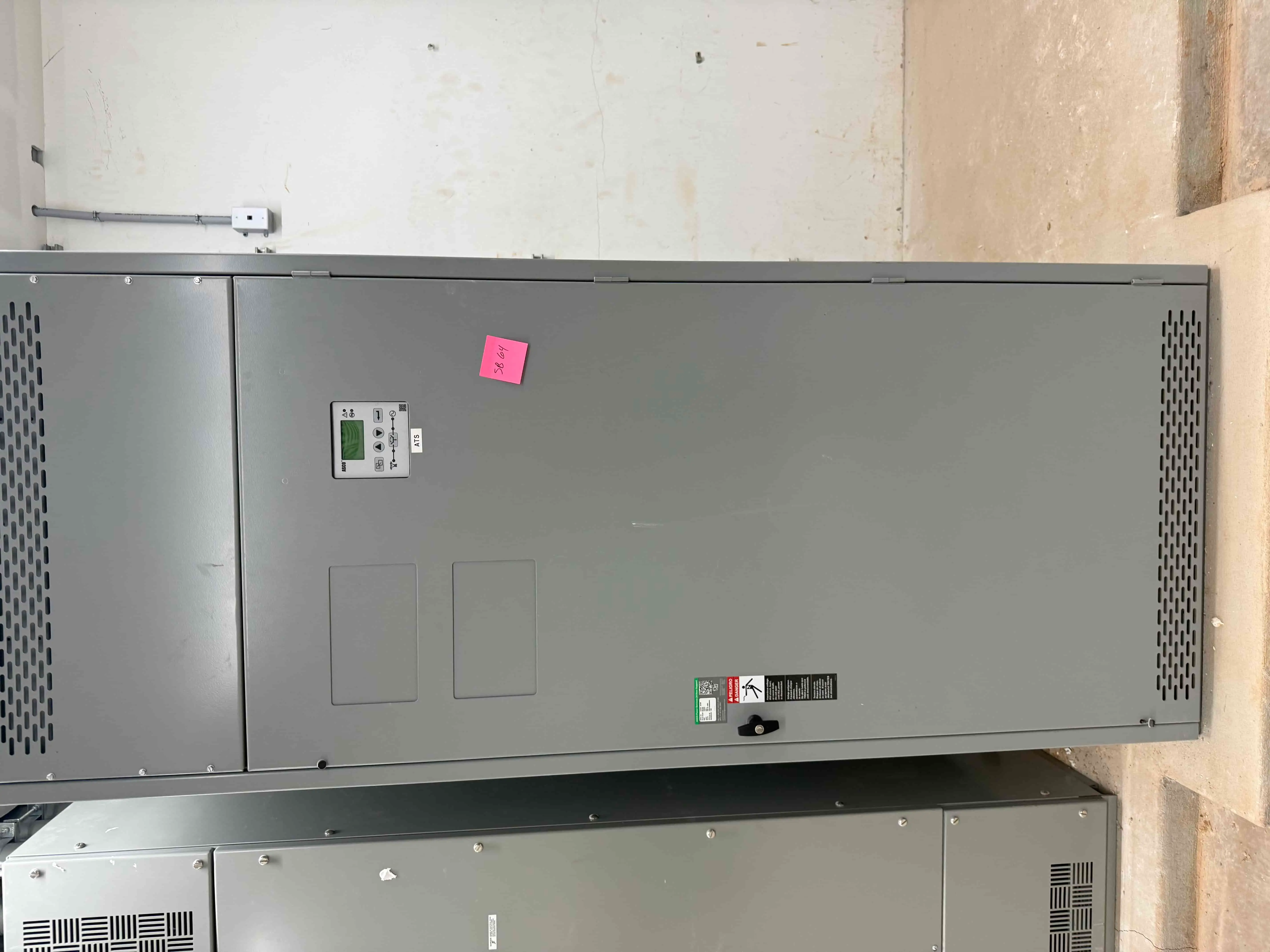 SB64: ASCO Automatic Transfer Switch (ATS) Cabinet