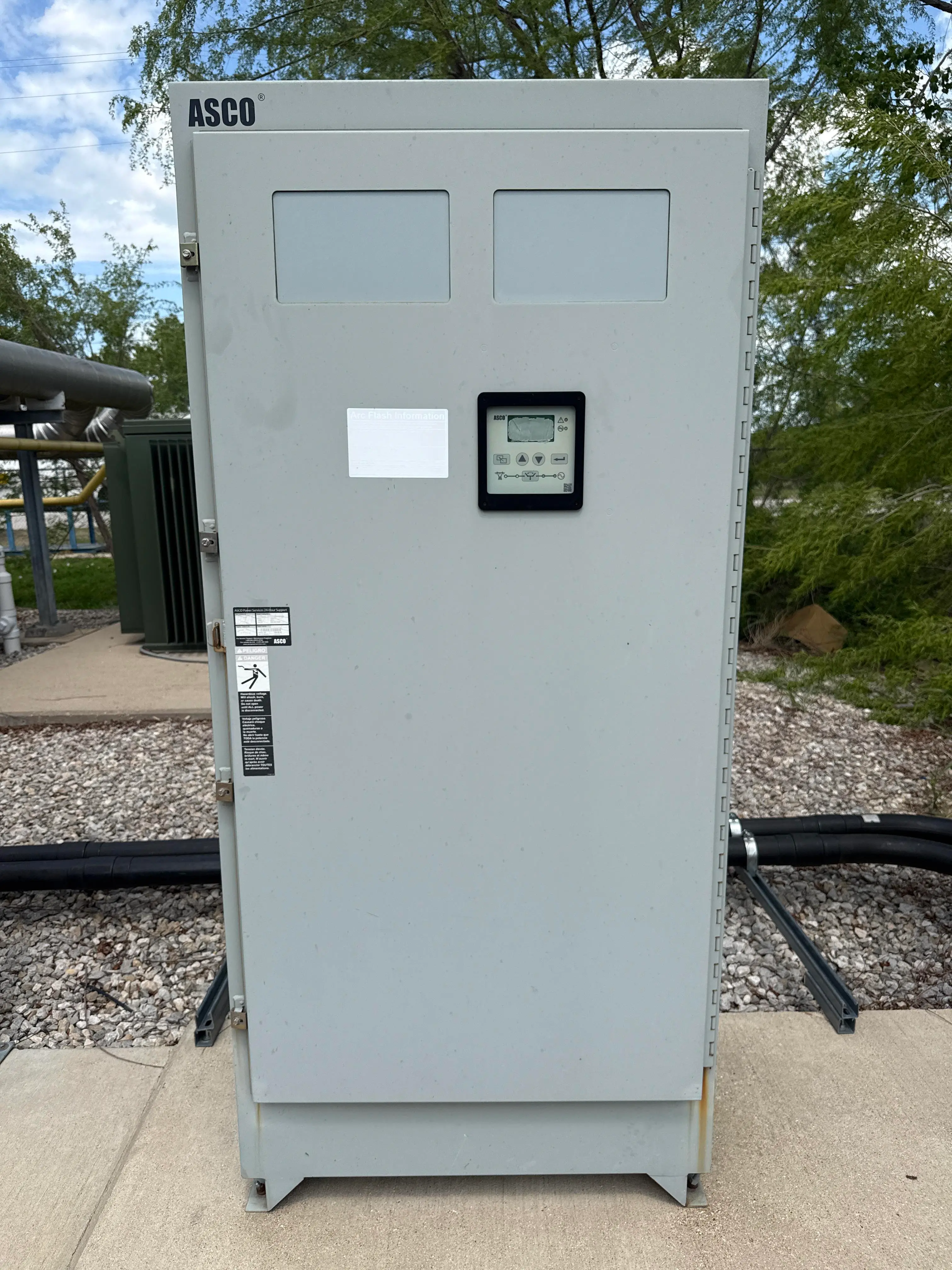 ASCO Automatic Transfer Switch (ATS) w/ Controller – Industrial Backup Power
