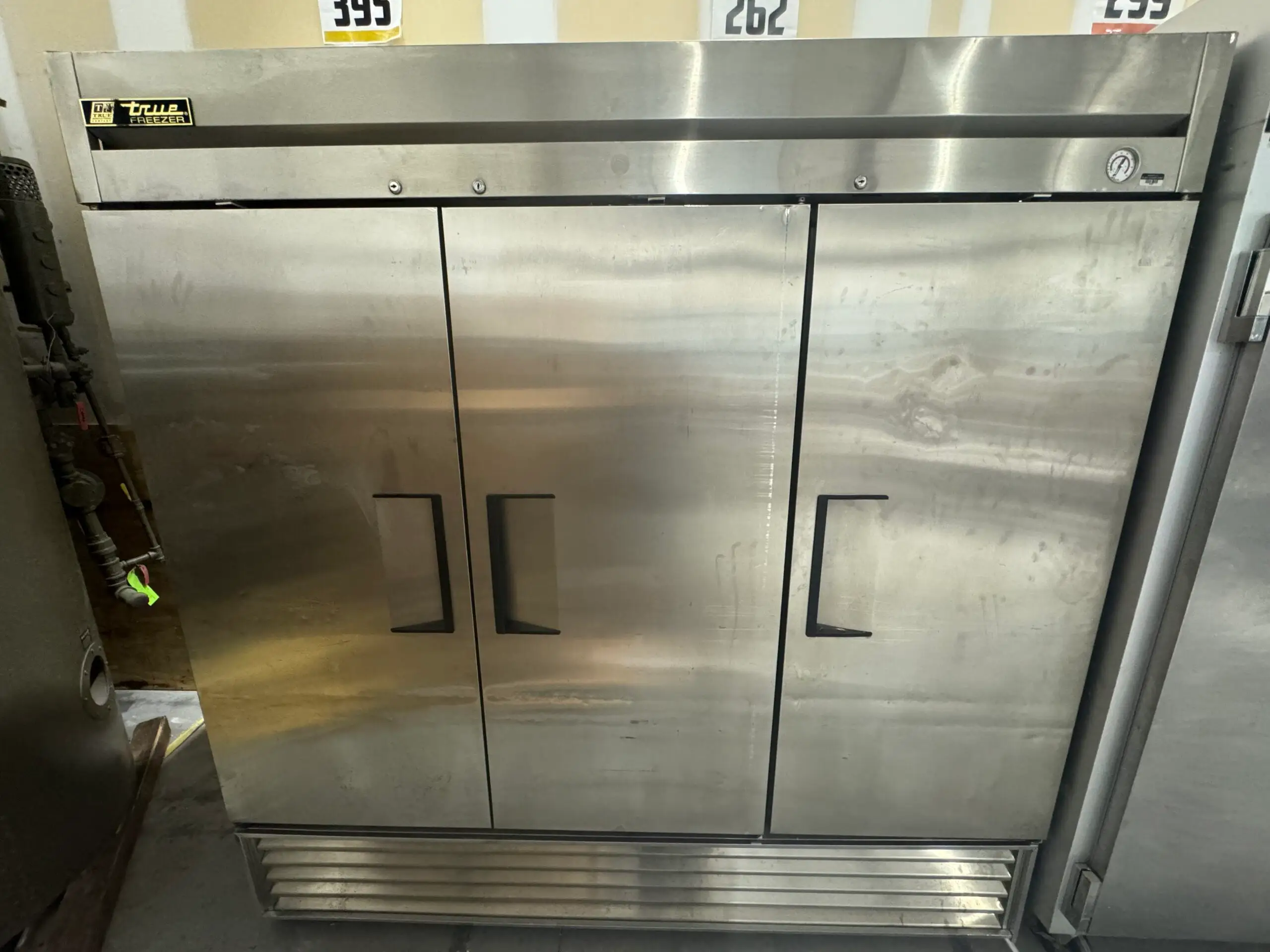 True 72 Stainless Steel 3-Door Freezer - Located in Orlando, FL