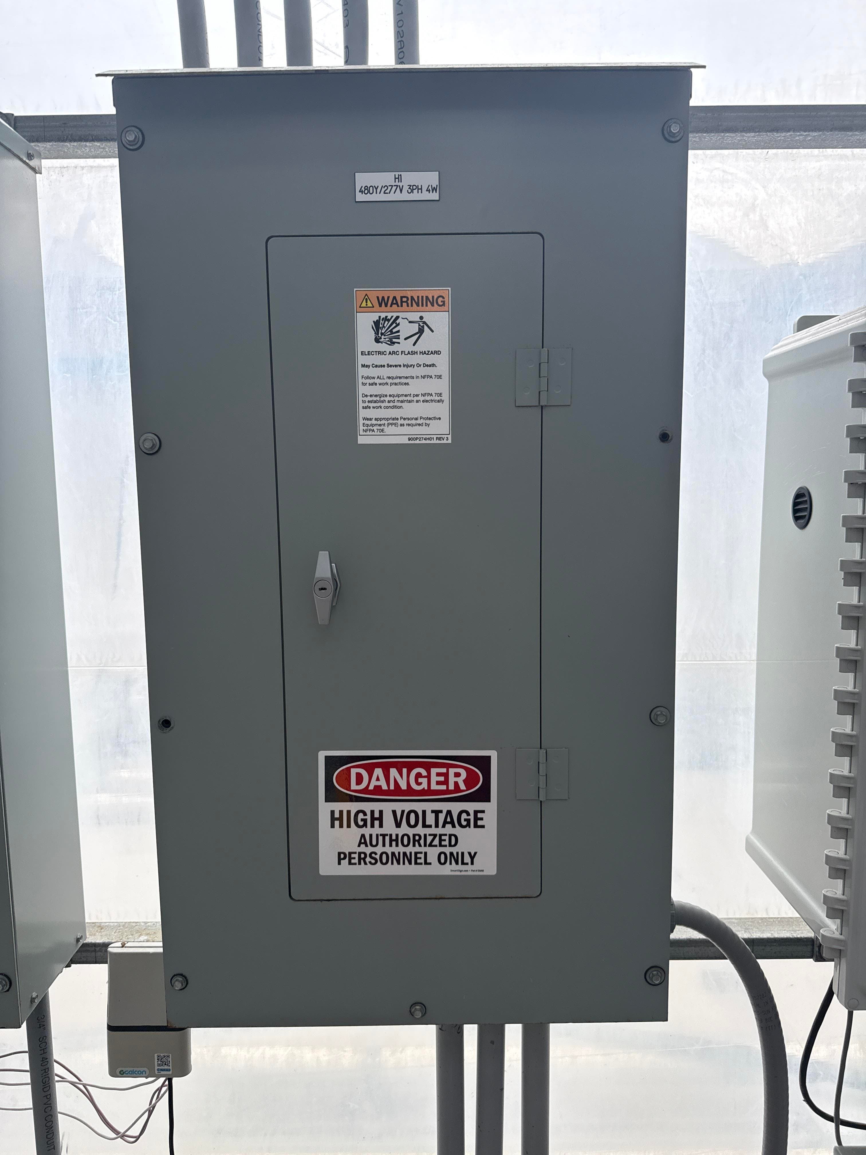 Eaton H1 480Y/277V 3PH 4W Electrical Distribution Panel Enclosure