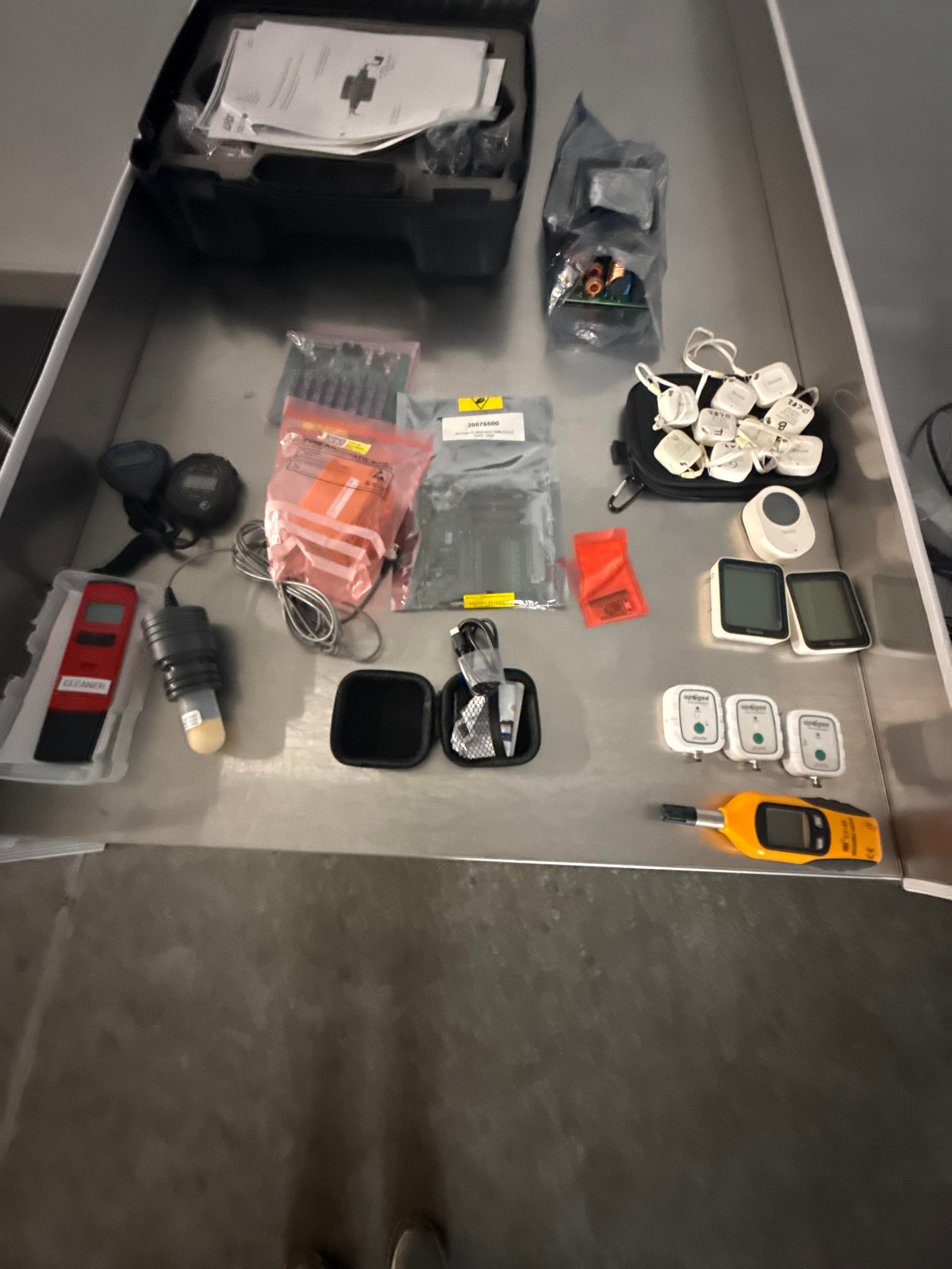 Environmental Meters, Sensors, Tags & Test Equipment Surplus Lot