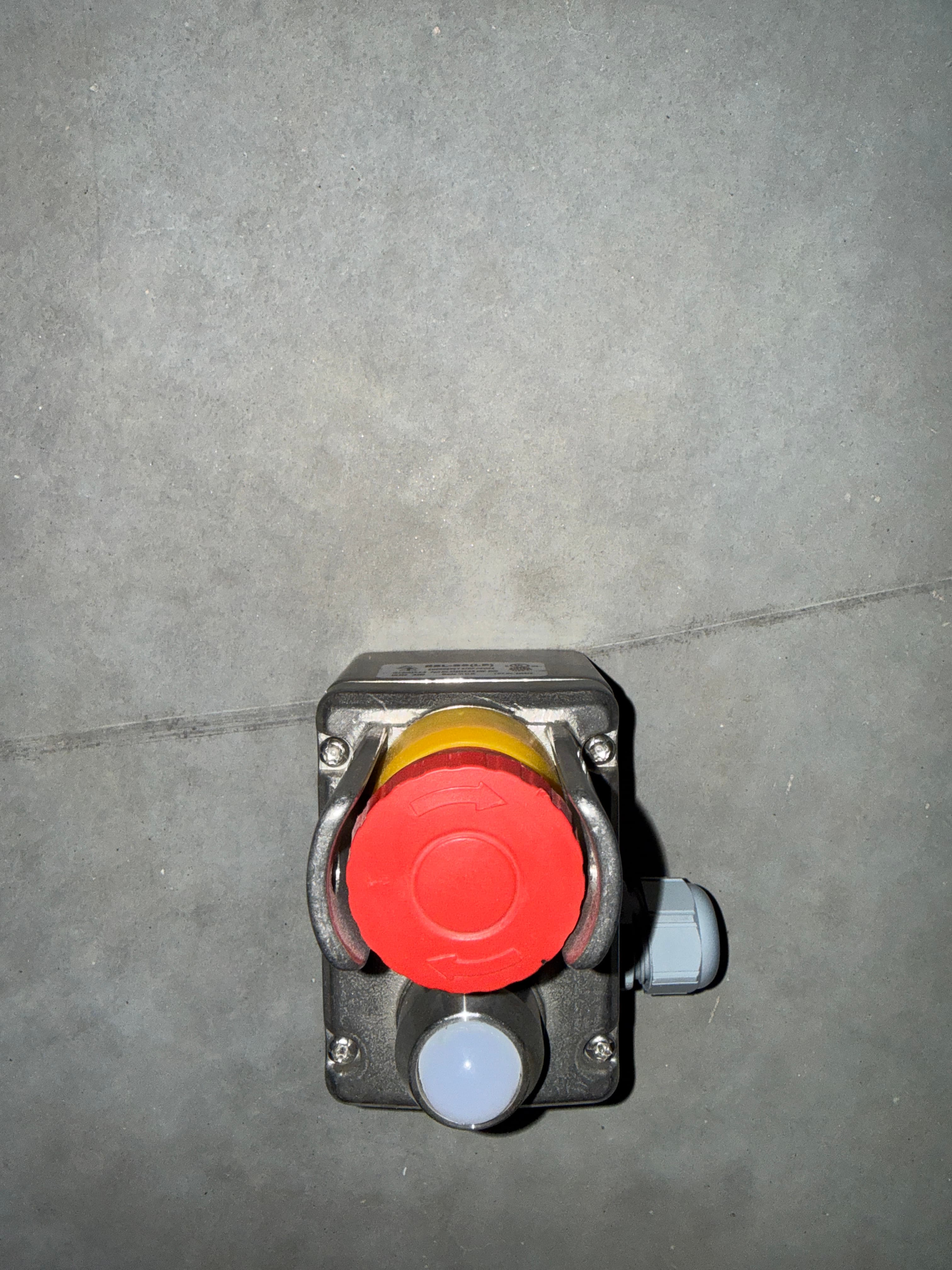 Lot of 10 - IDEM ESL-SS(LP) Stainless Steel Emergency Stop Stations, 2NC/2NO, UL Listed | Chesterton, IN