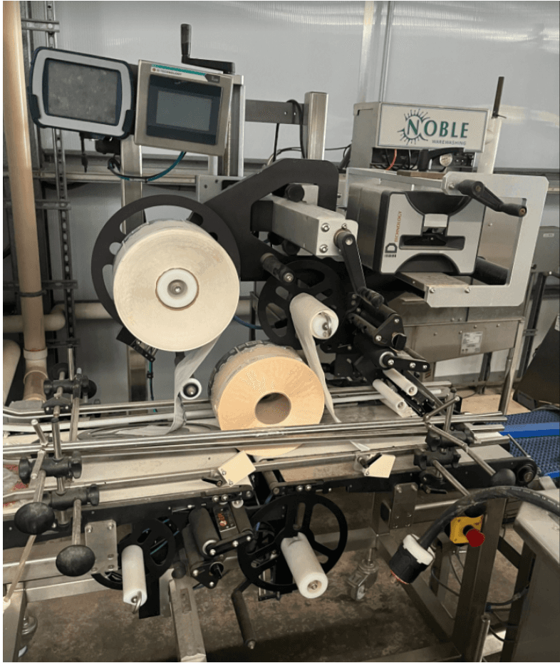 ID Technologies/ProMach Automatic Top Labeler