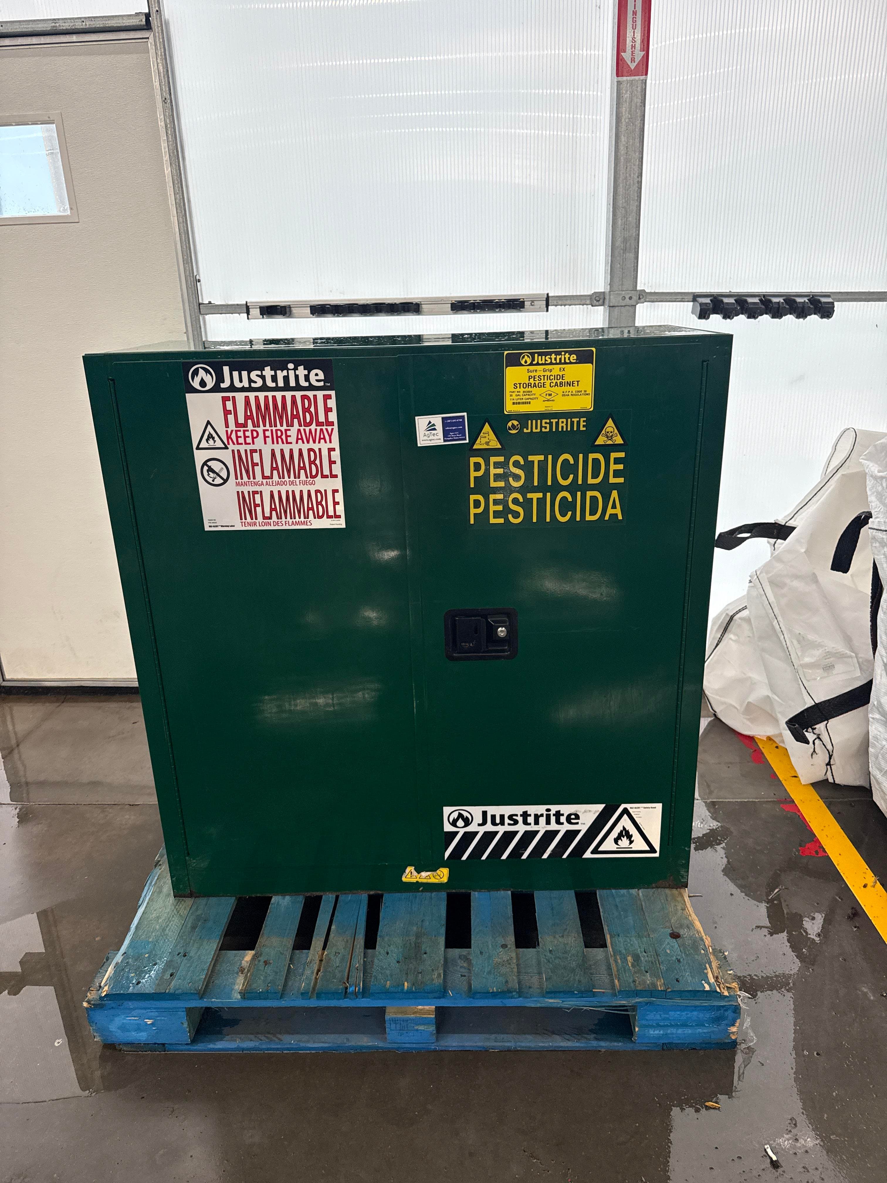 Justrite Flammable & Pesticide Safety Storage Cabinet