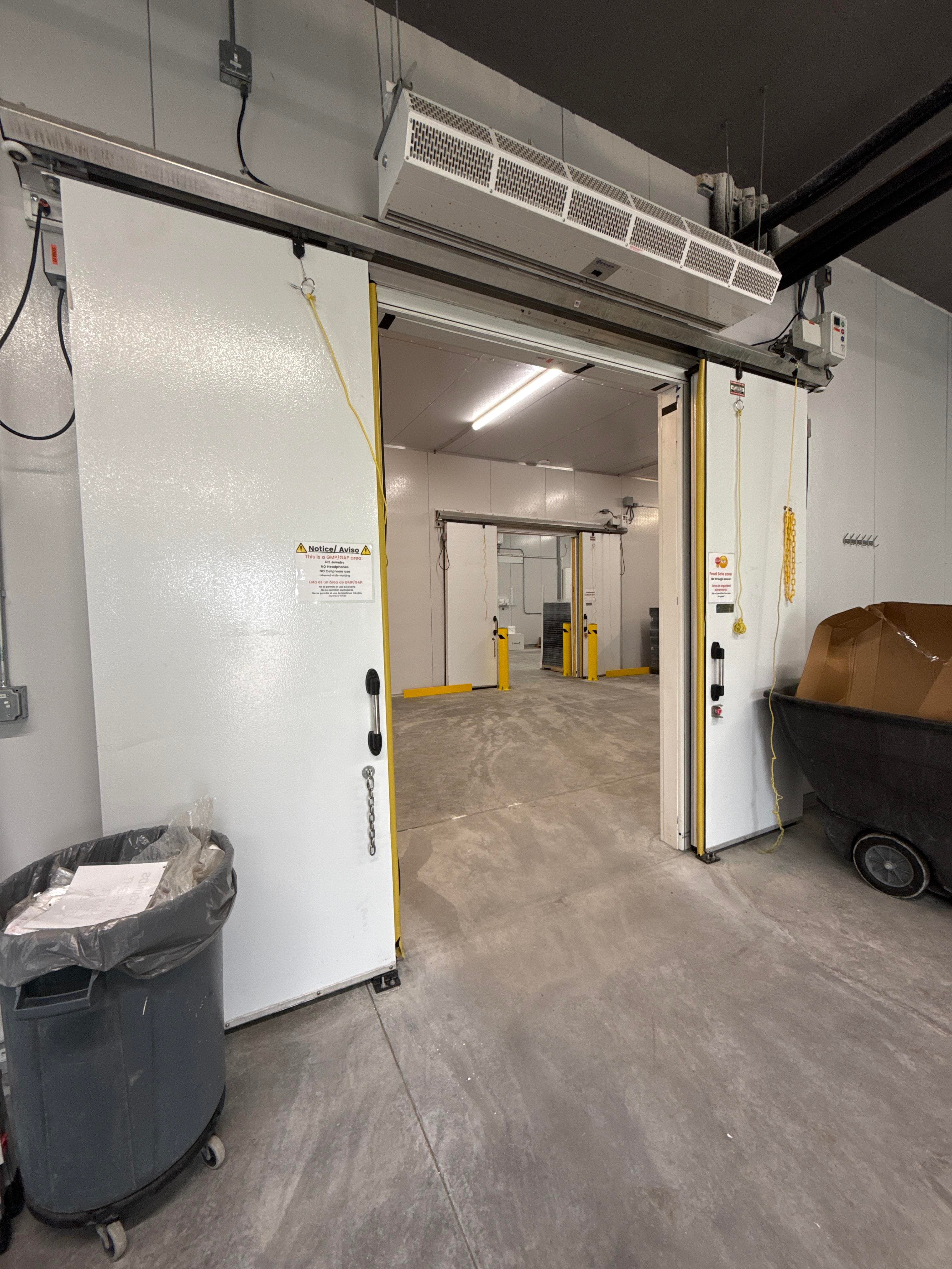 Kolpak 72 Inch Automated Insulated Sliding Cooler Door with Operator