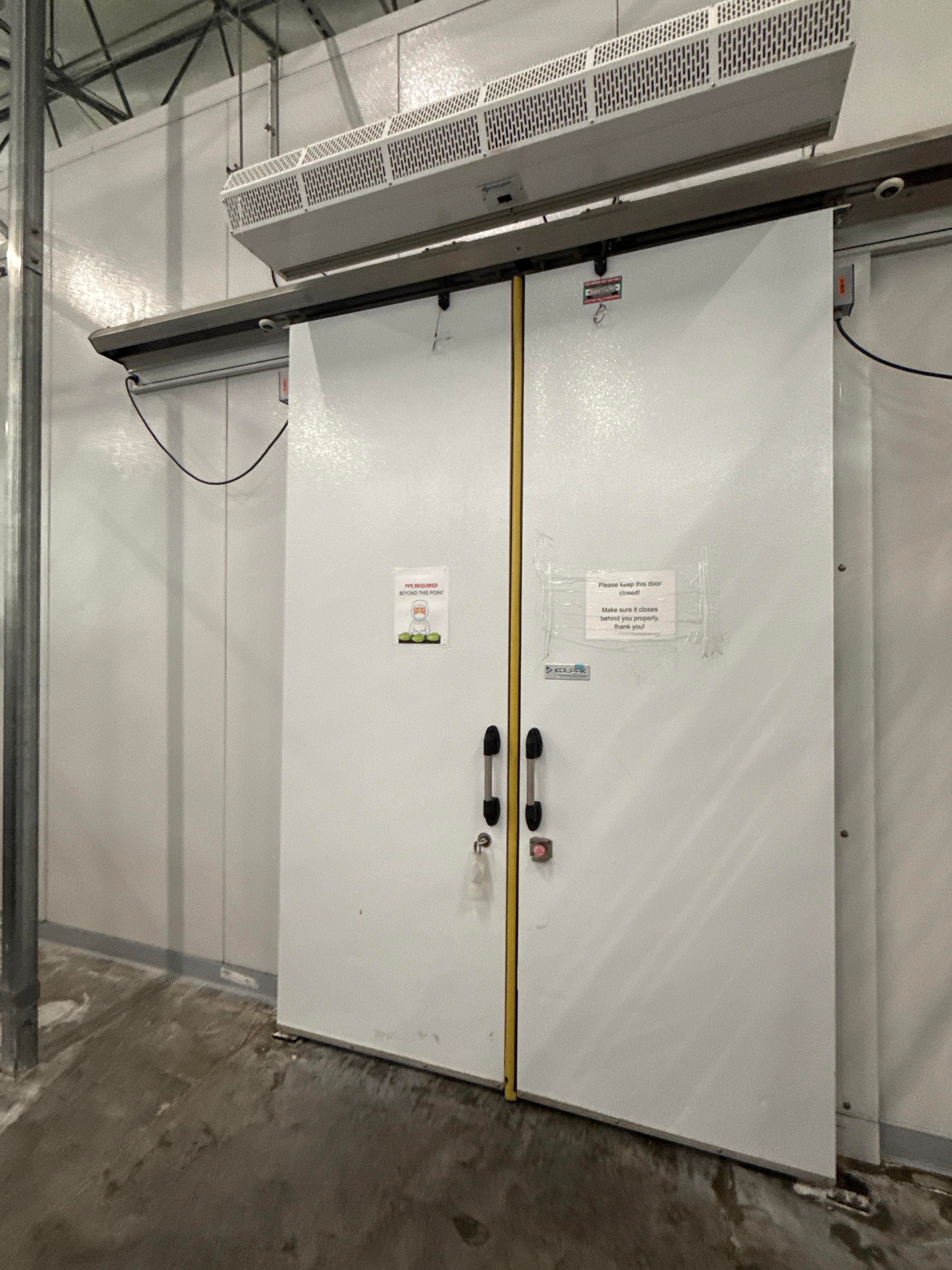 Kolpak Insulated Sliding Cooler Freezer Door Assembly