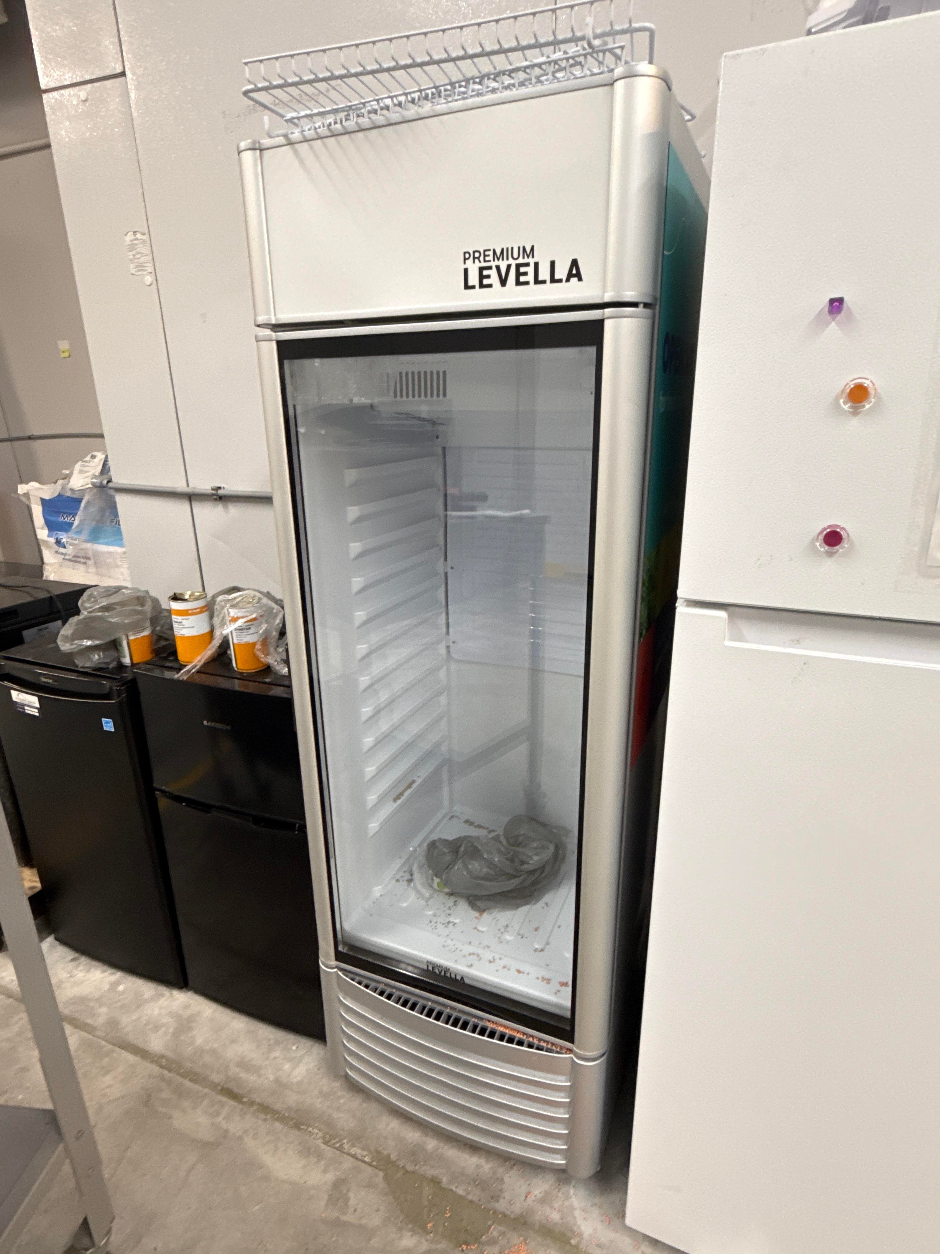 Levella Glass Door Merchandiser Refrigerator Display Cooler