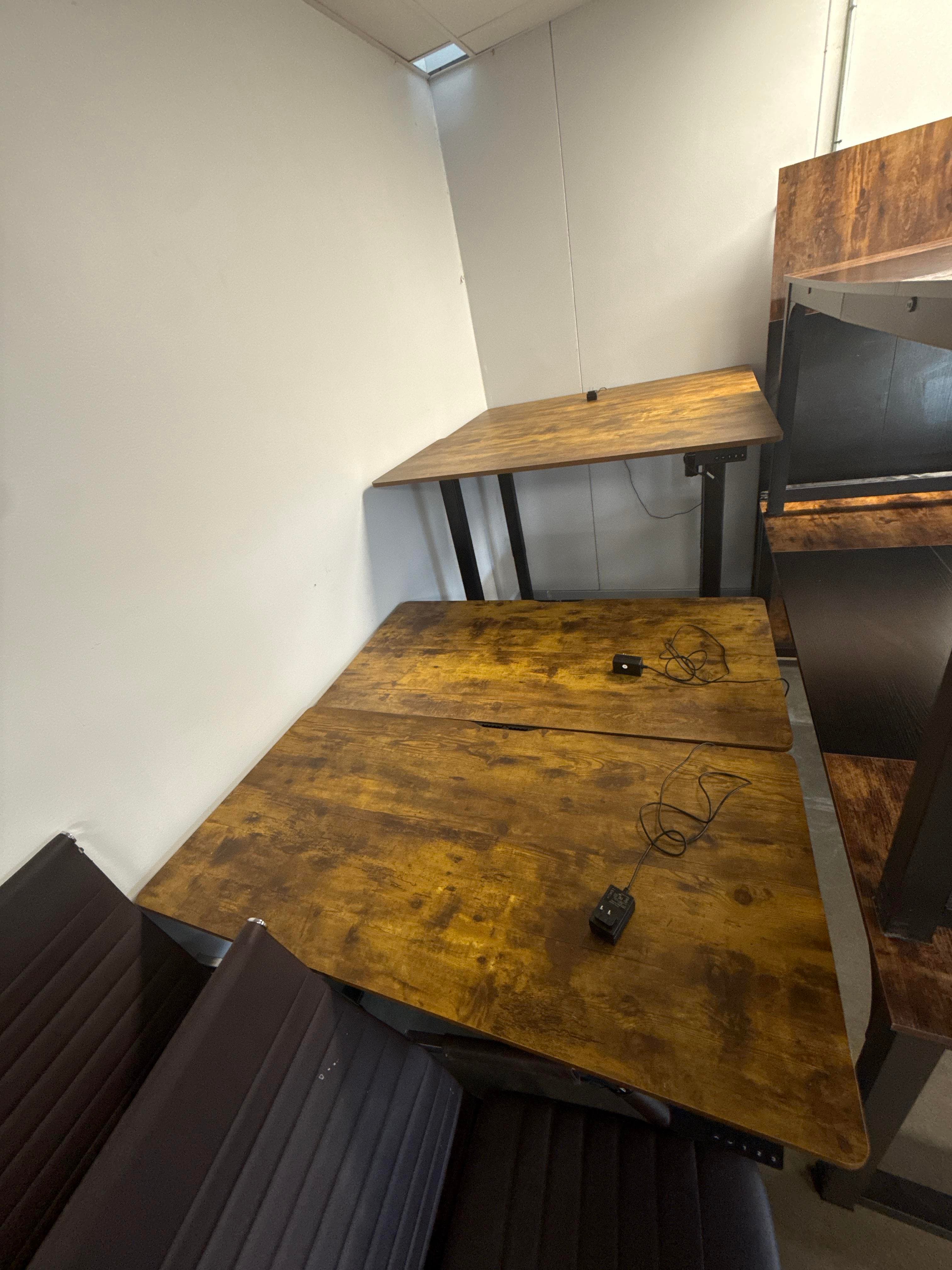 Lot of 4 Electric Height Adjustable Standing Desks