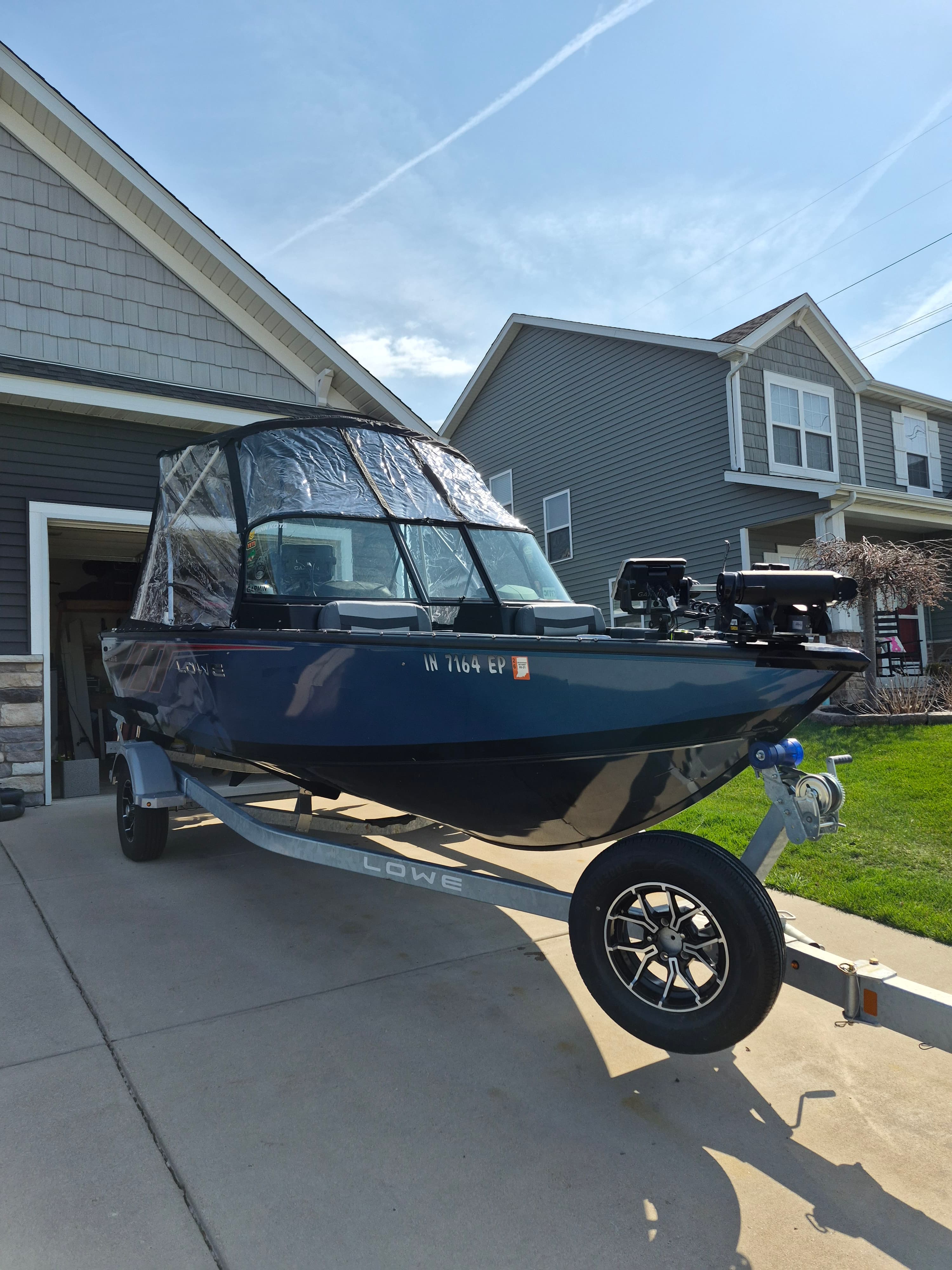 2024 Lowe Fish & Ski 1800 w/ Mercury 115 Pro XS, Minn Kota Trolling Motor & Trailer | Used – Excellent | Chesterton, IN