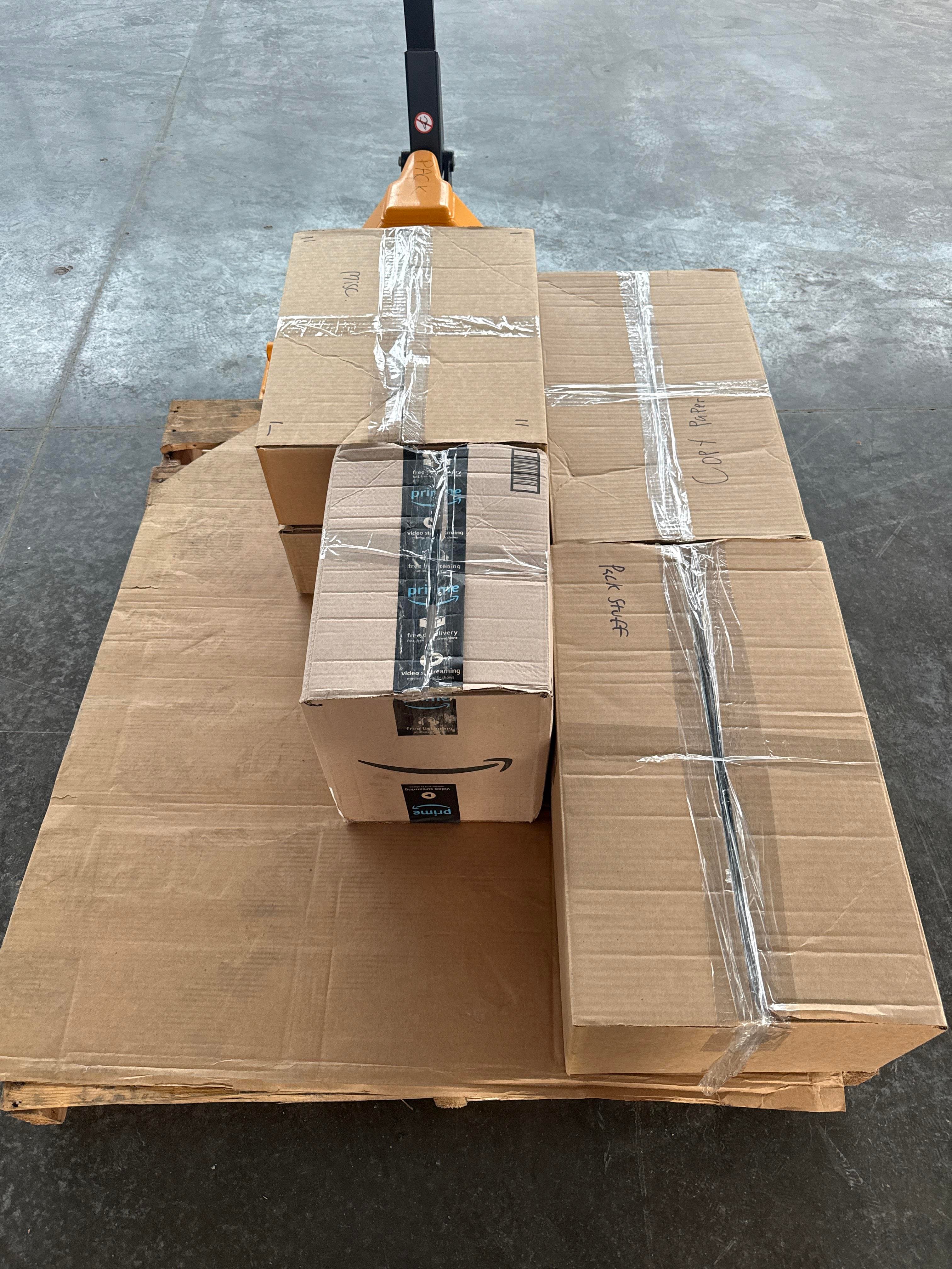 Mystery Box Lot of Assorted Packed Contents in Sealed Cartons