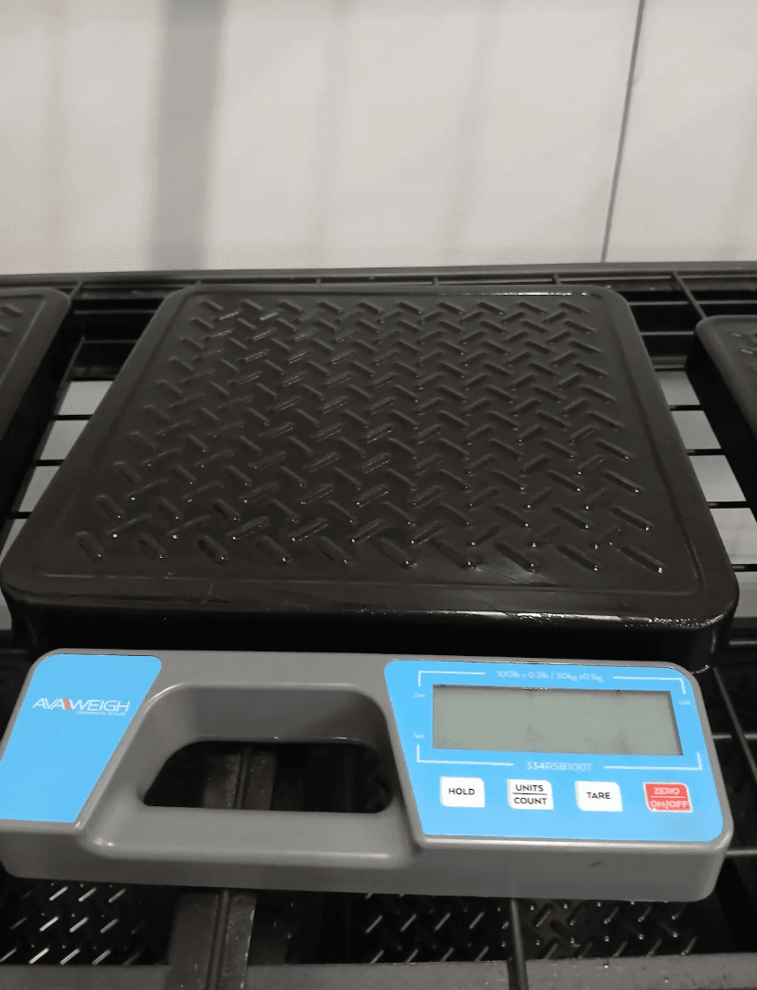 Lot of 16 - Avaweigh RSB100T 100 Lb Digital Receiving Scales (Lot of 16)