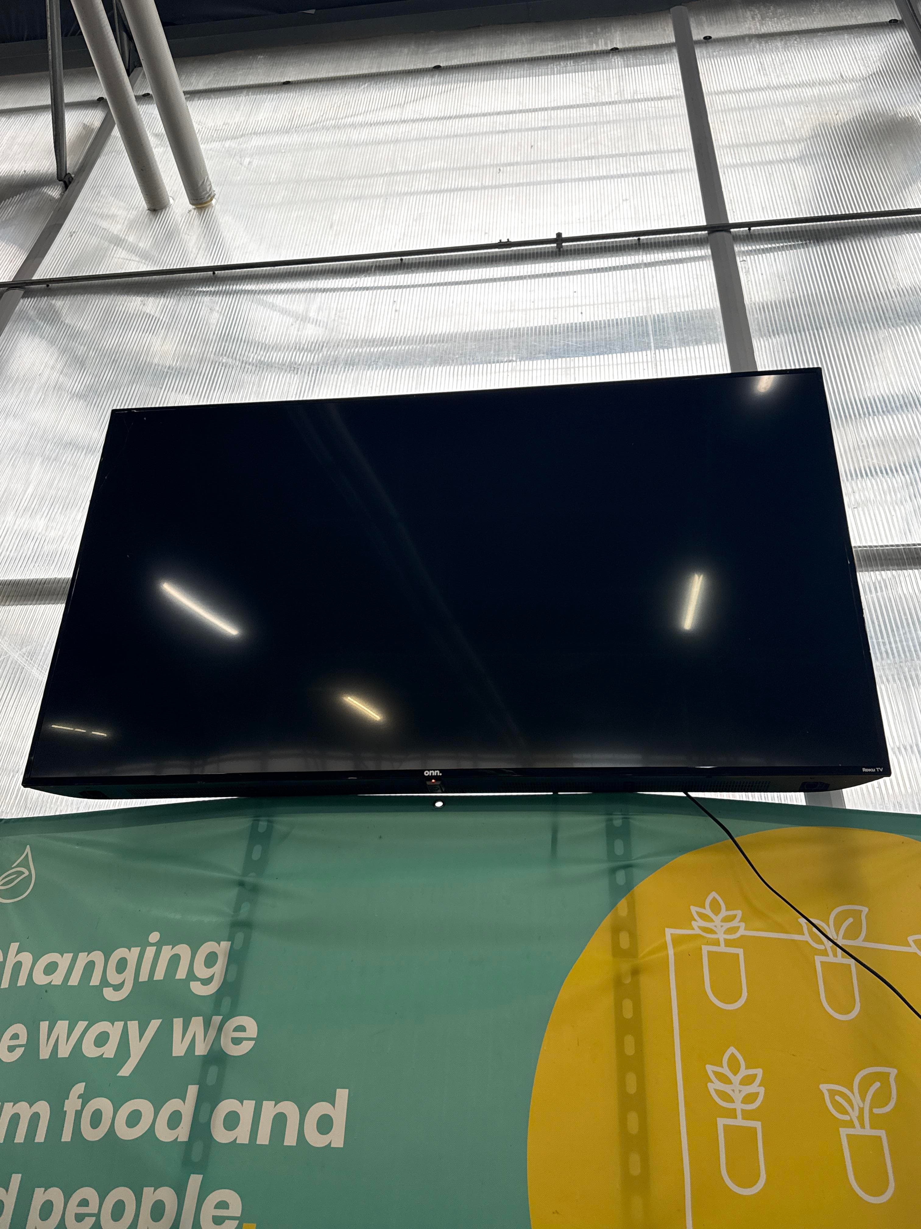 onn. 50"" Class 4K UHD LED Roku Smart TV