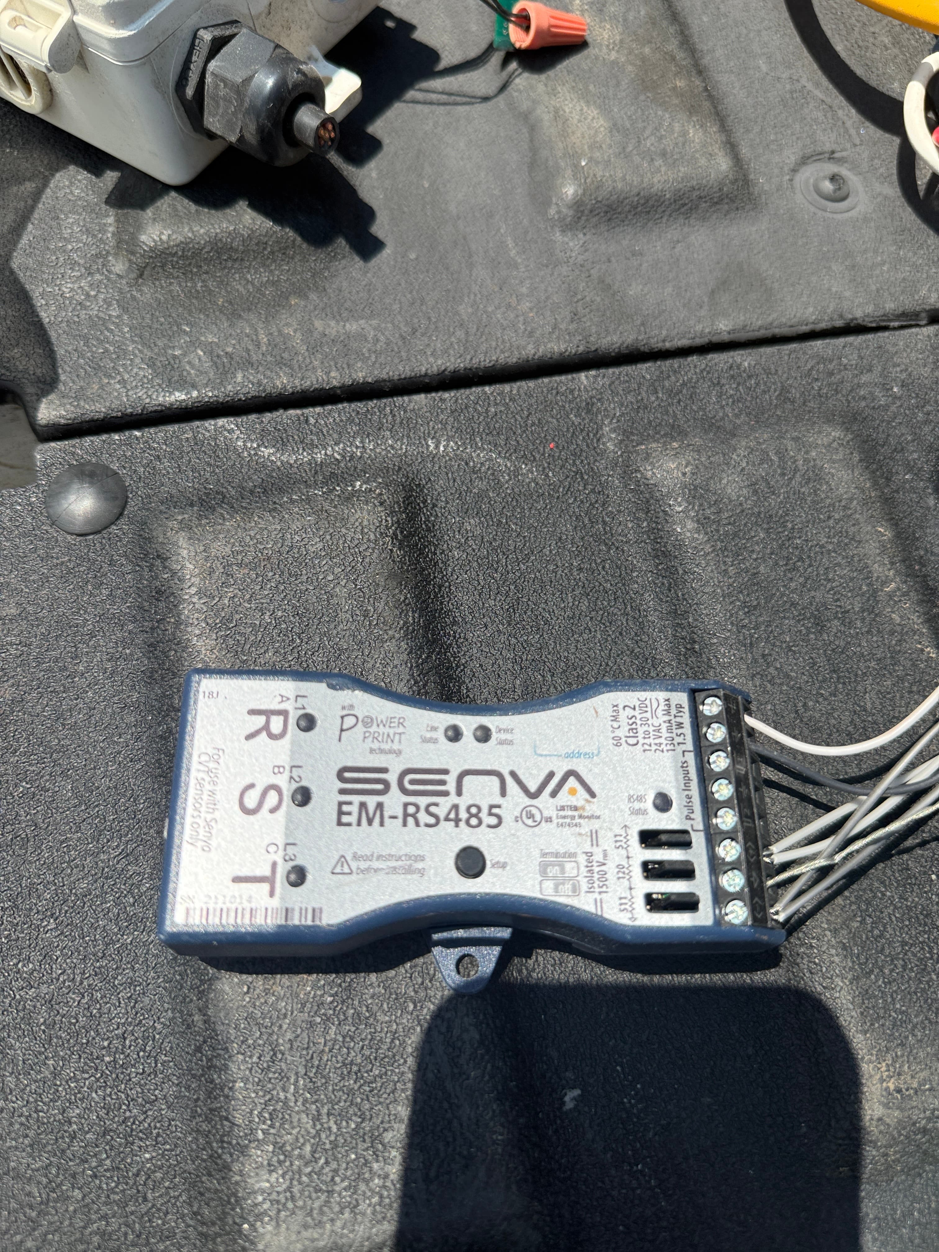 Senva EM-RS485 Protocol Energy Meter — Lot of 2