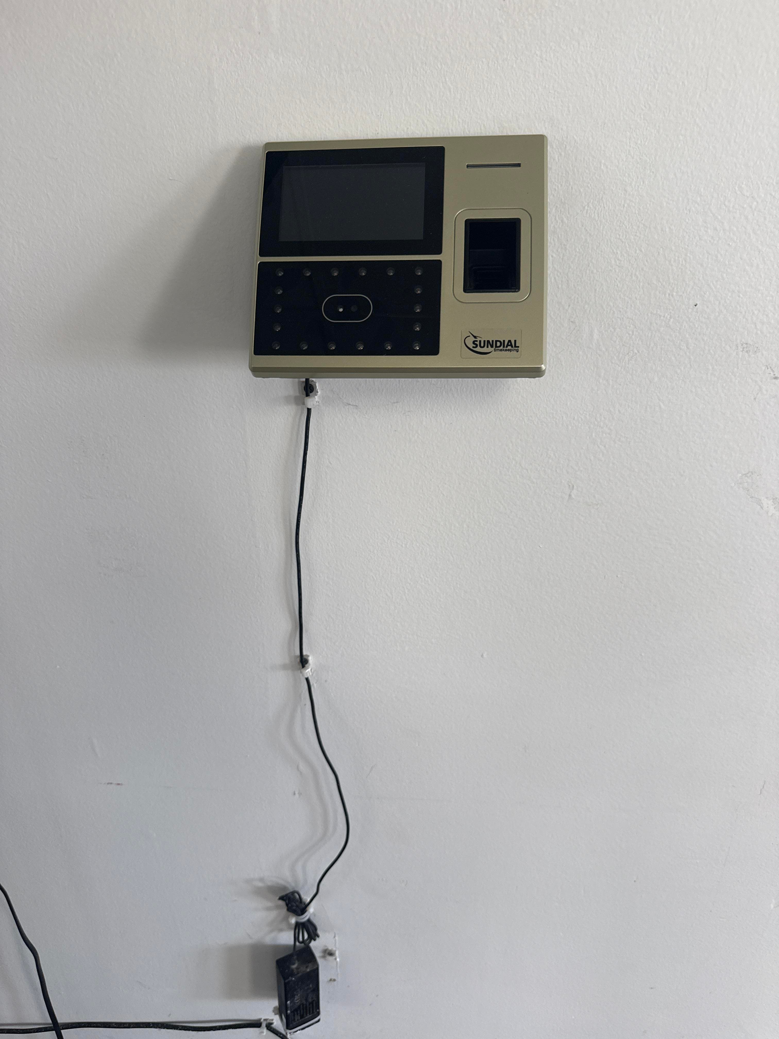 Sundial Timekeeping Biometric Time Clock Terminal