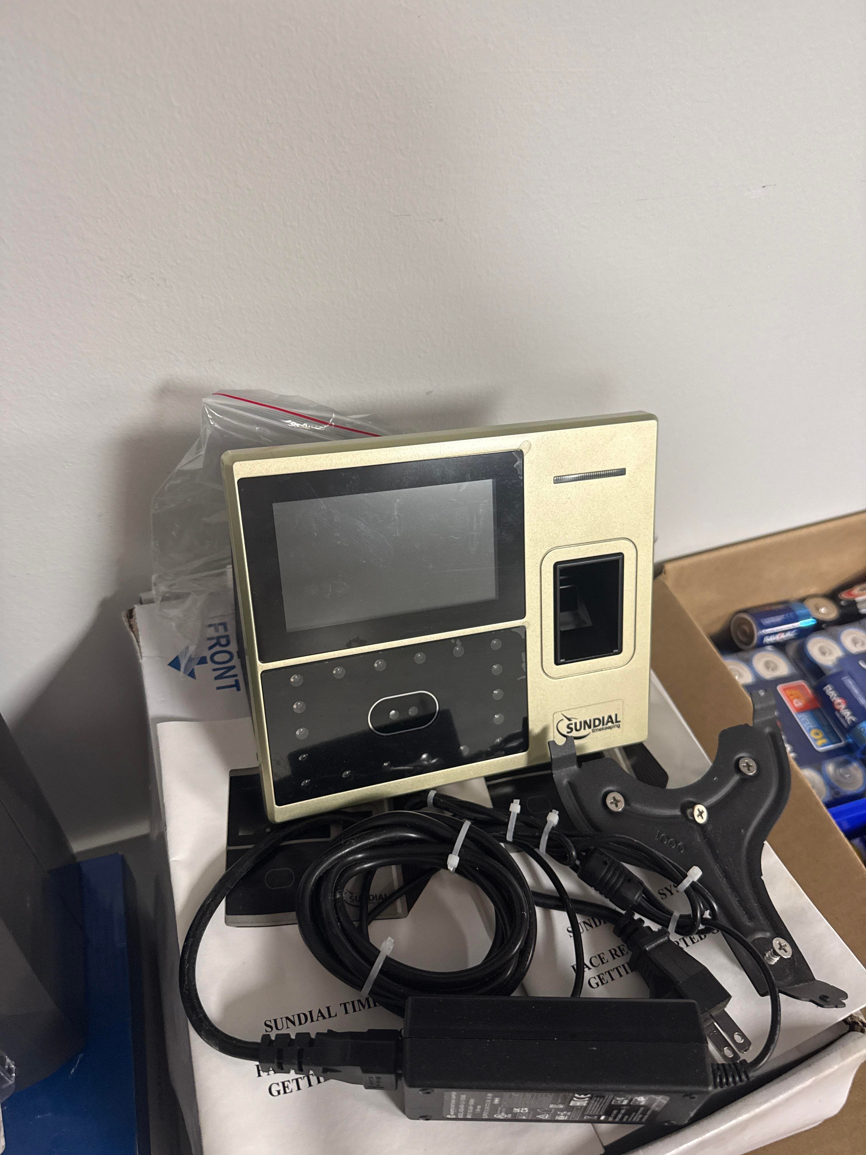 Sundial Timekeeping Biometric Time Clock Terminal New in Box