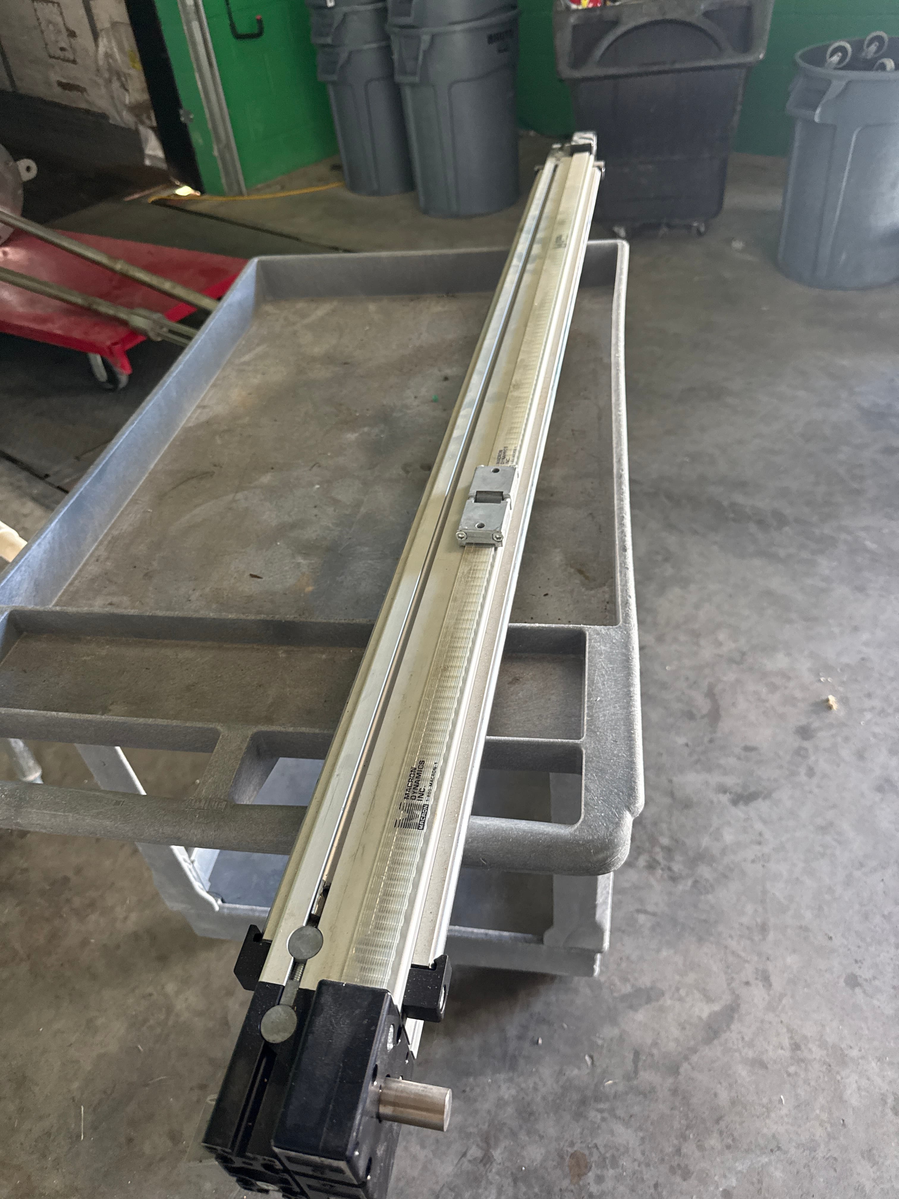 Macron Dynamics MSA-14S Belt-Driven Linear Actuator w/ Gearbox