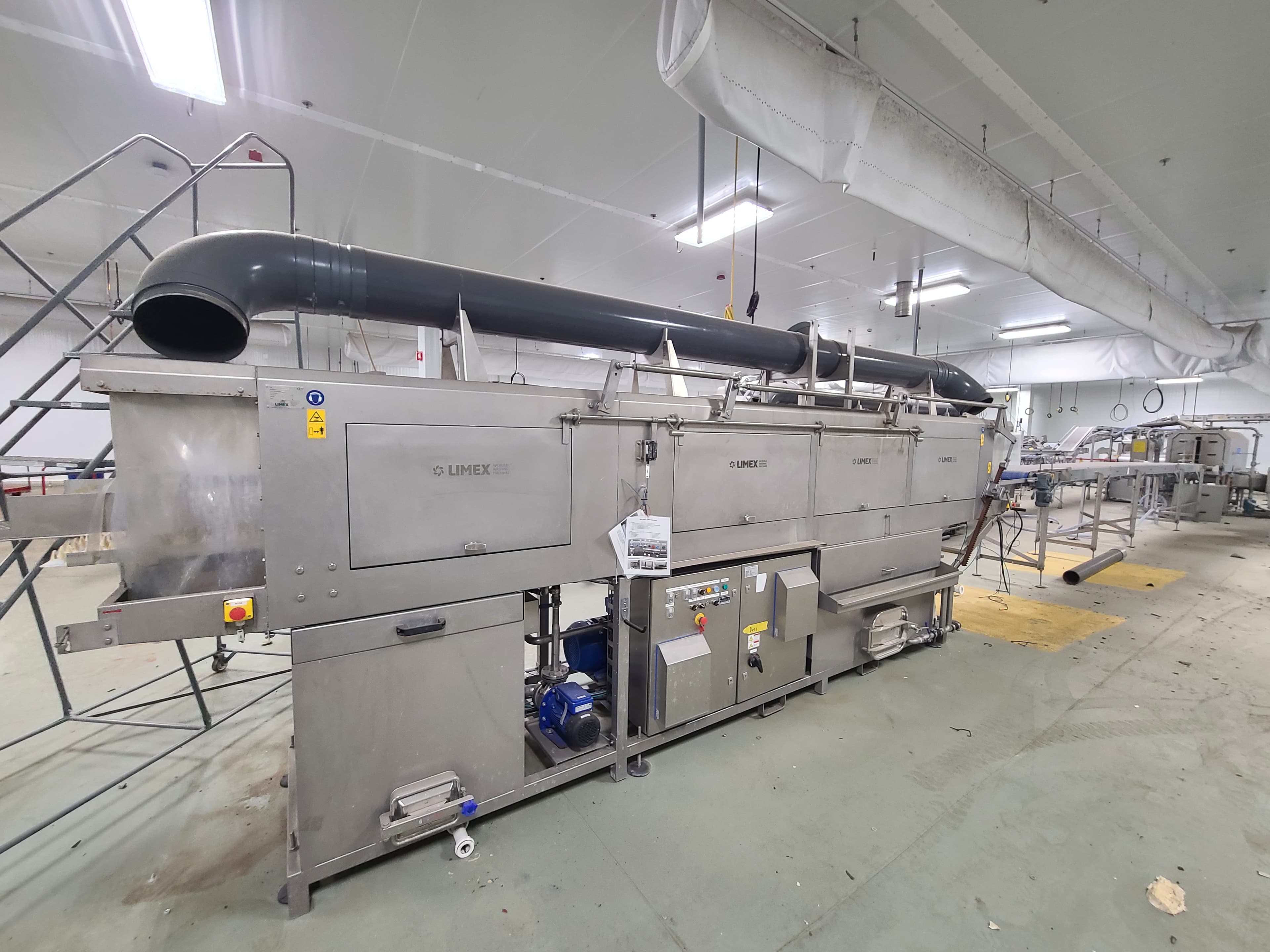 2022 LIMEX T1802L-NS-BL Washing Machine | Commercial Processing Line | Located in Maryland