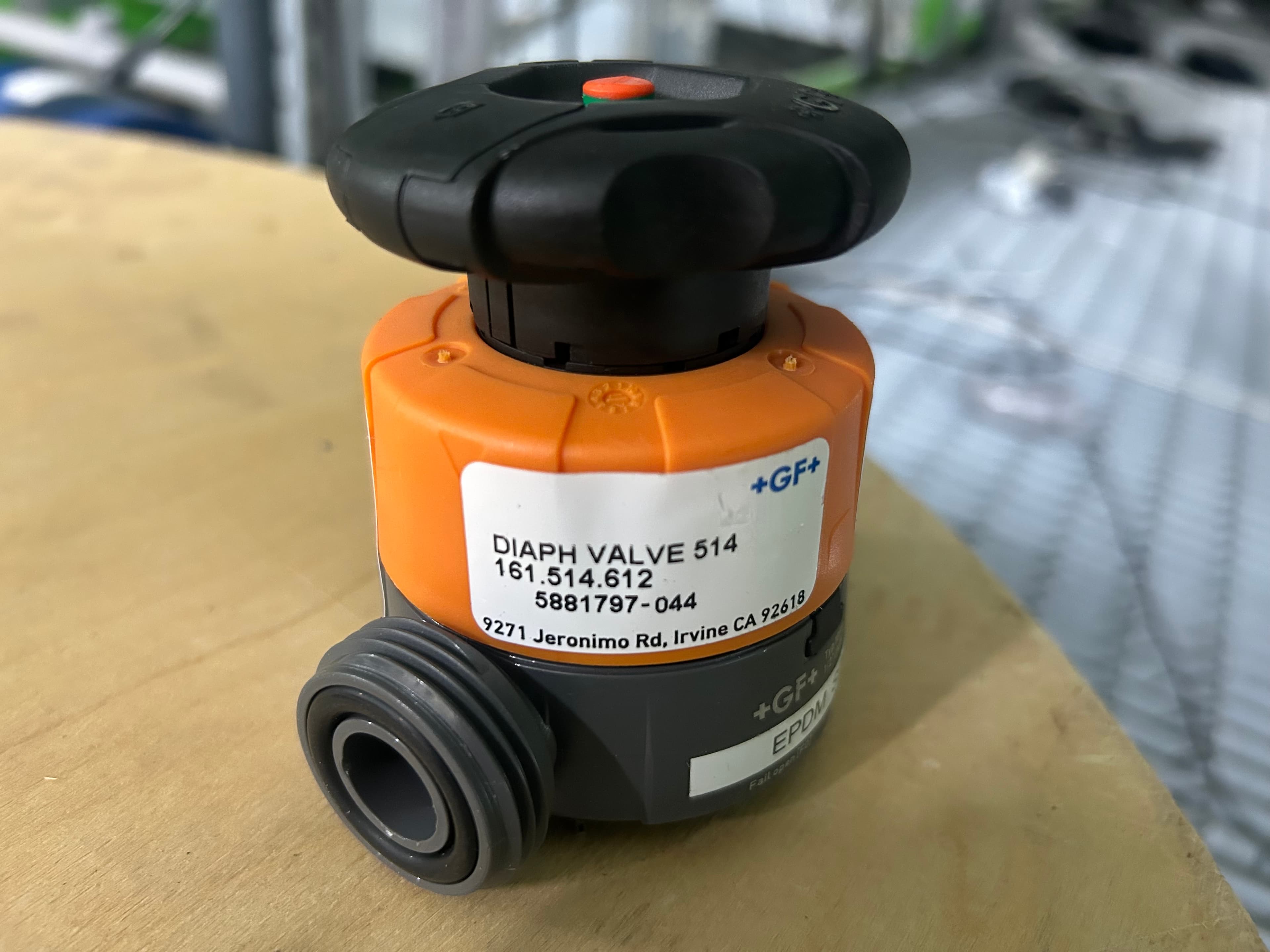 GF Piping Systems Diaphragm Valve 514 – EPDM, PVC-U Body (Lot of 50, Pack 3 of 4) | New / QC Passed | Atlanta, GA