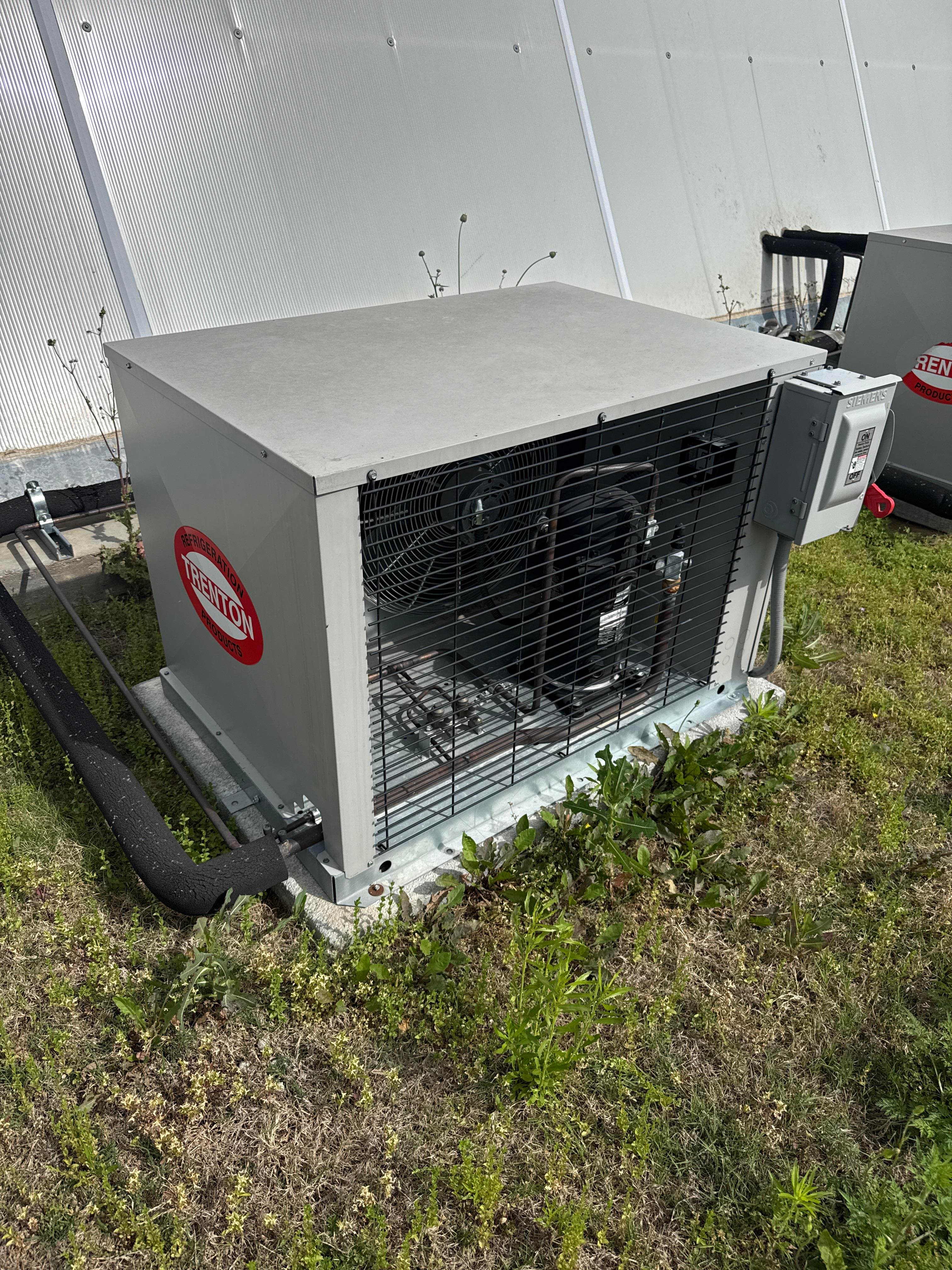 Trenton Walk In Cooler Refrigeration Package, TEZA050H8 Condensing Units, TMP360MA Evaporator