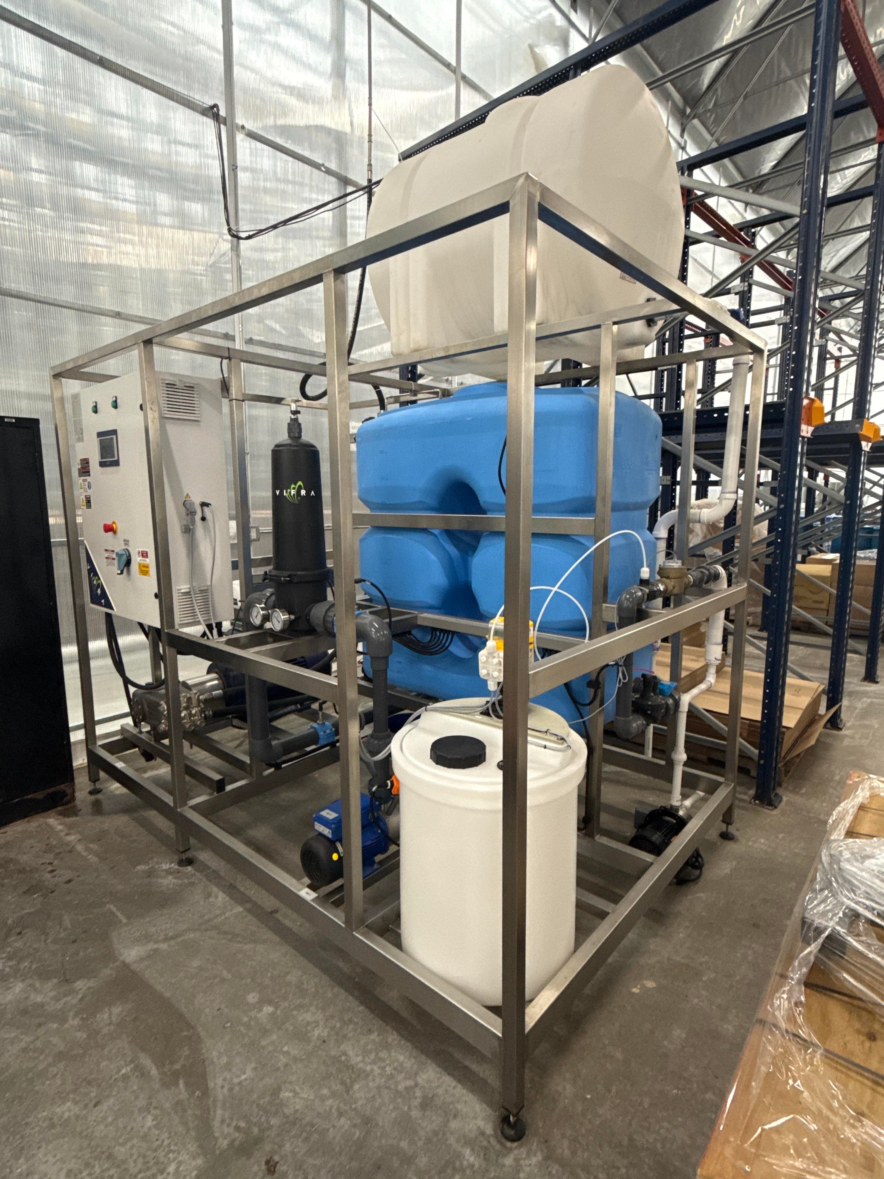 VIFRA M324LW Industrial High-Pressure Fogging System – 480V Greenhouse Climate Control