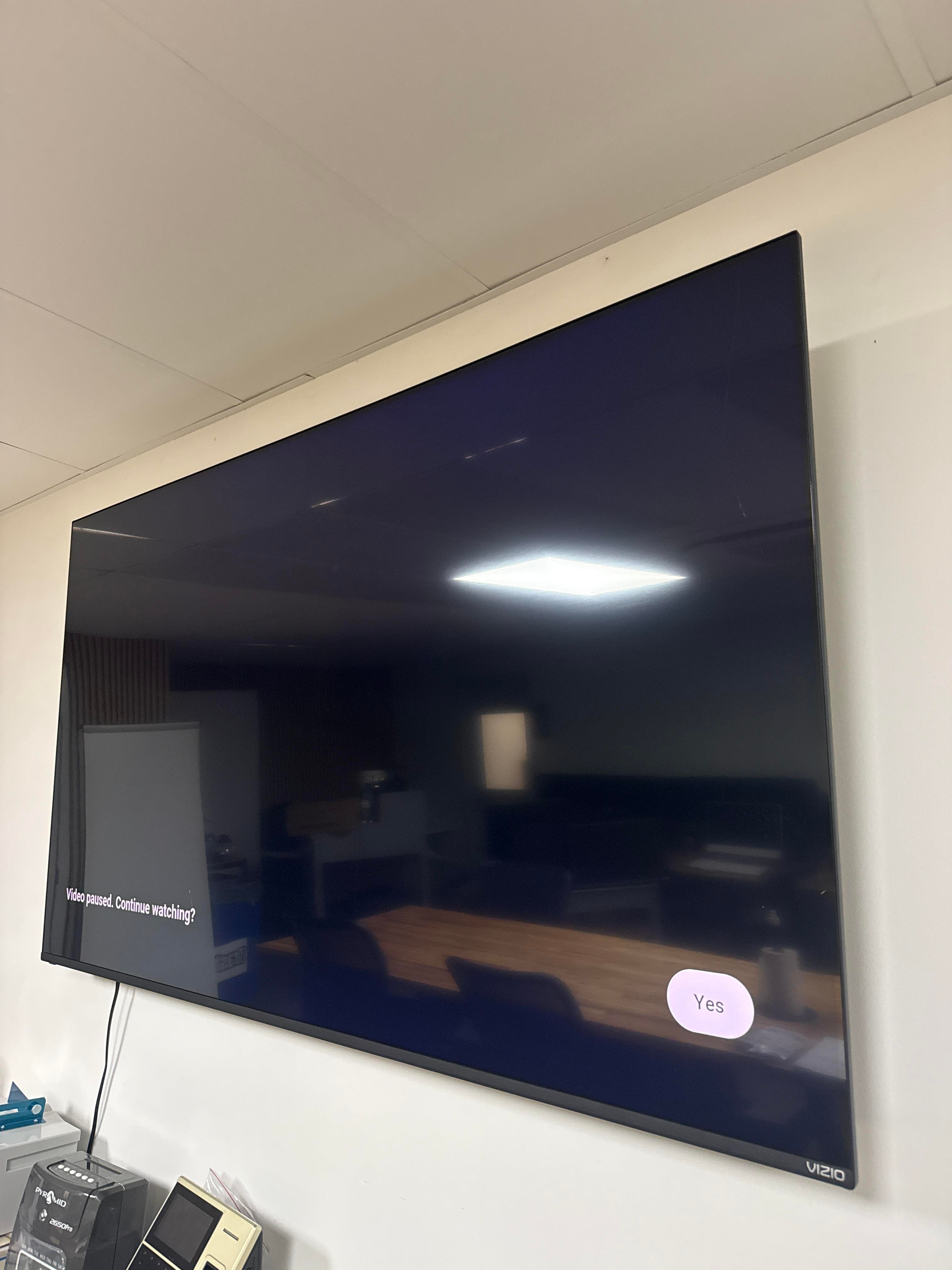 Vizio M65Q6 J09 65 Inch 4K Smart TV Wall Mounted Display