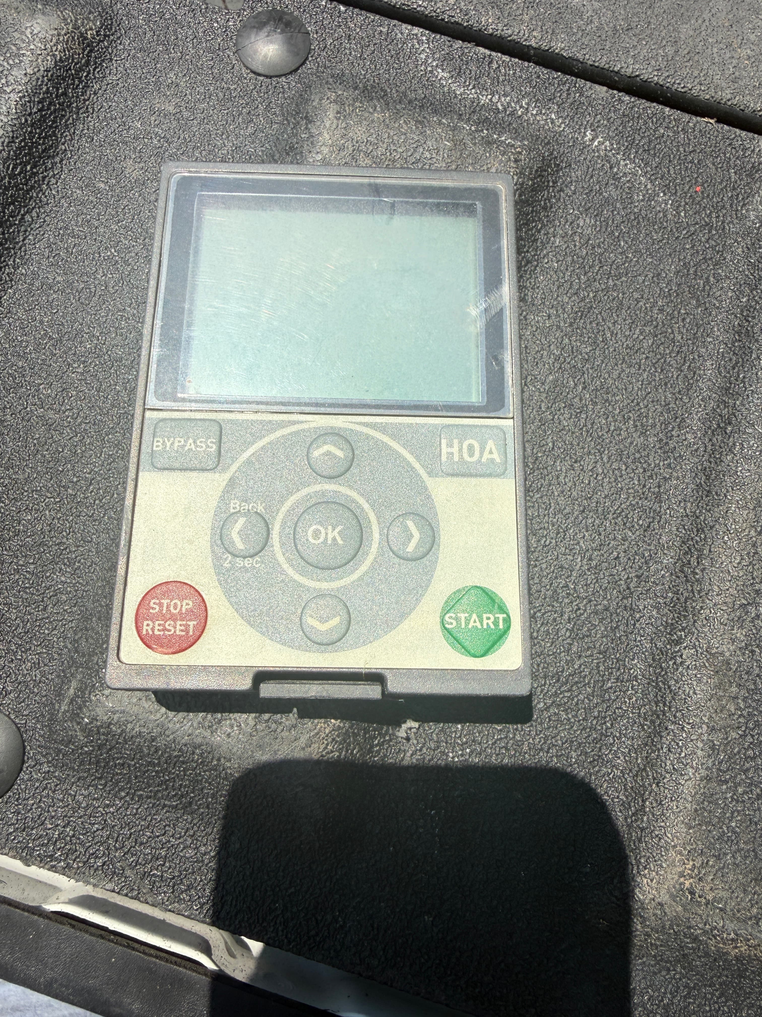 Danfoss VLT Graphical Local Control Panel (LCP) Keypad — with Bypass / Hand-Off-Auto