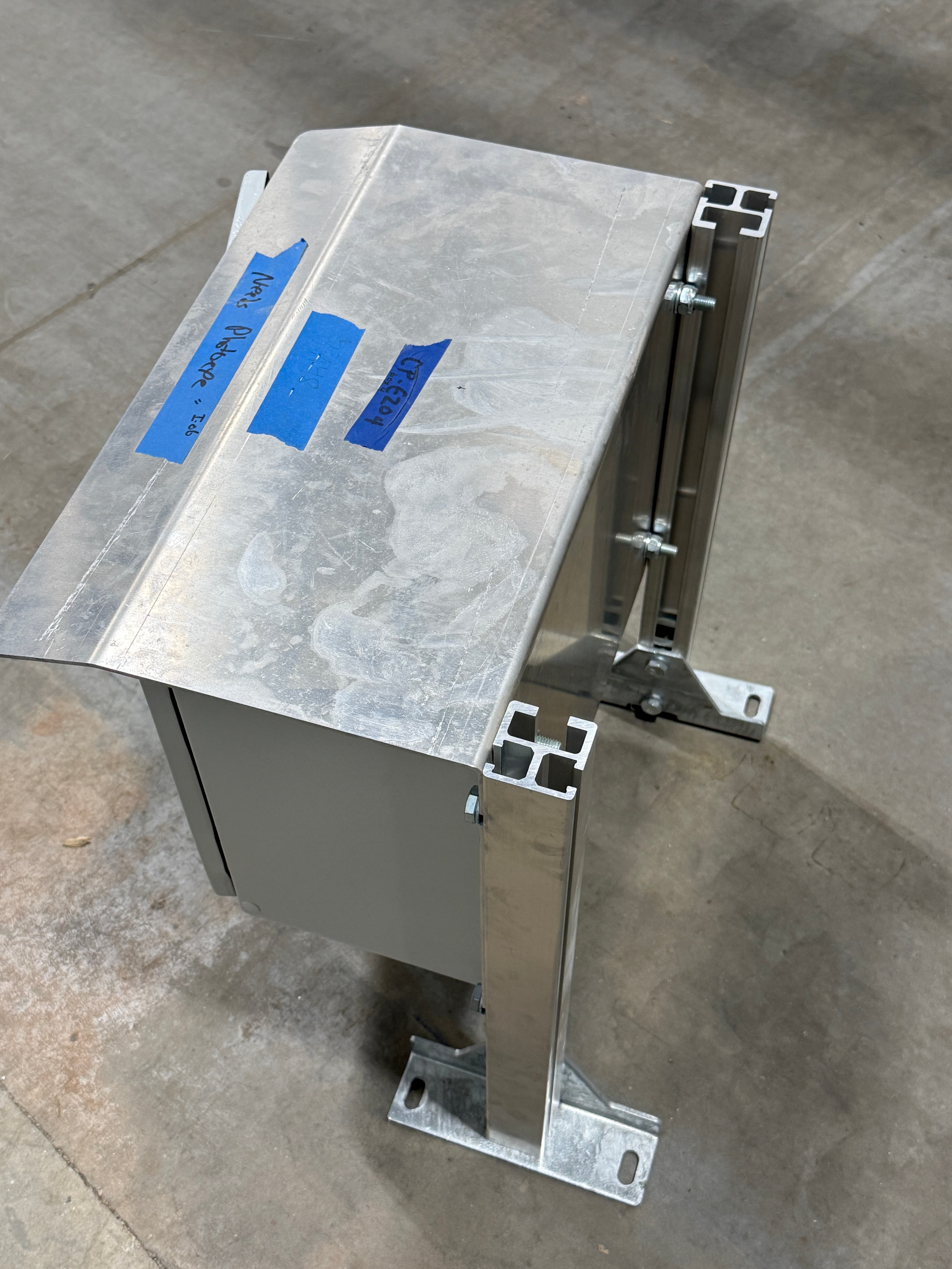 VFD Control Panel with Omron MX2 Drives, IP66 Rated ADU Assembly | Chesterton, IN