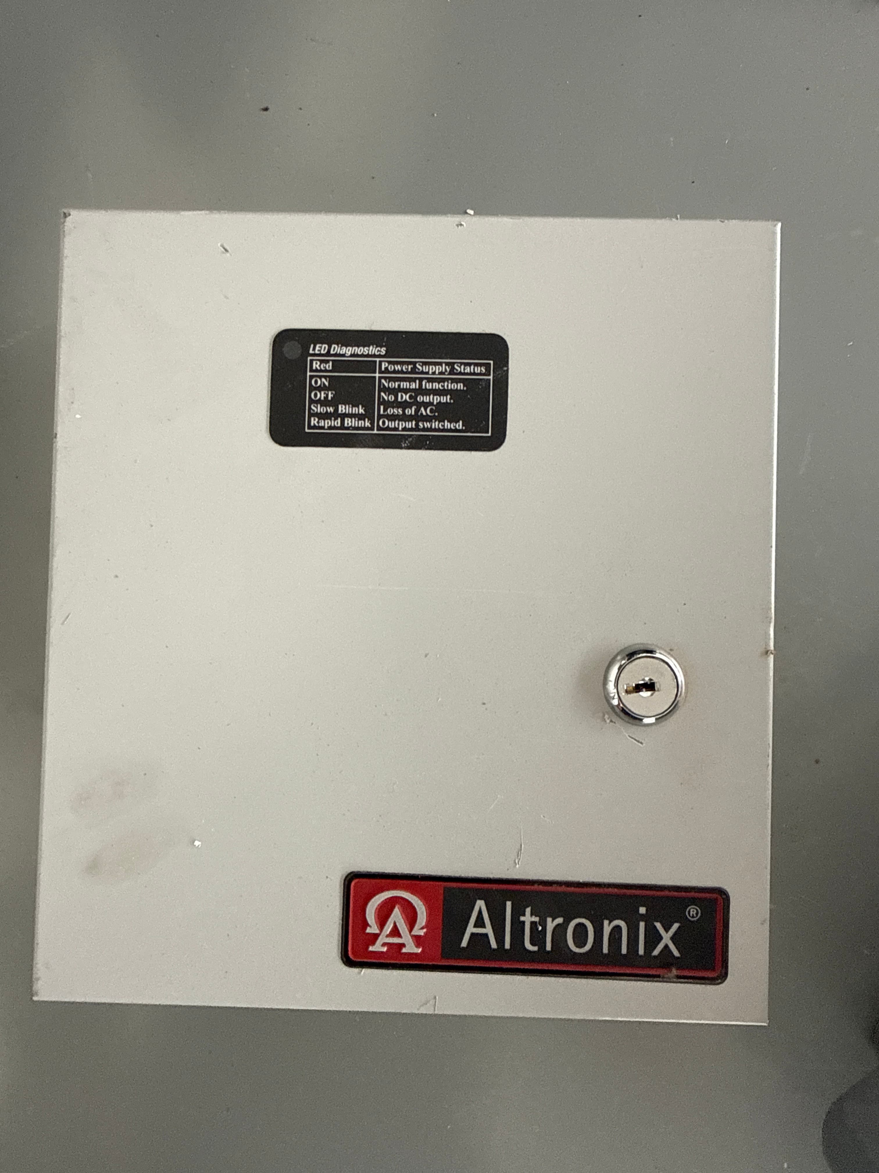 Altronix AL125ULB Access Control Power Supply / Charger w/ Battery Backup (BC100 Enclosure)